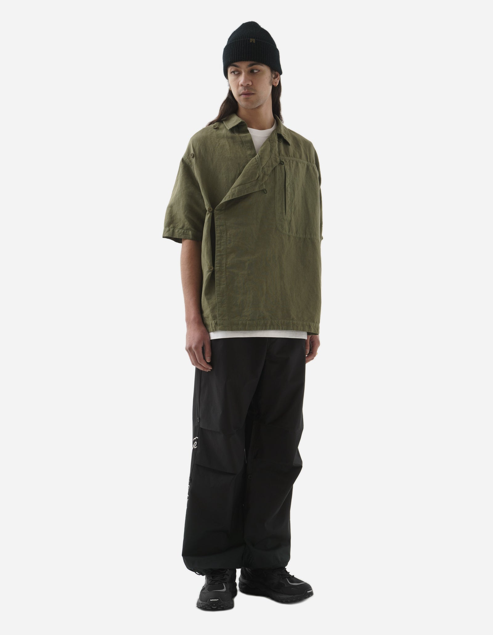 5137 Maha Basquiat Camo Loose Snopants® Black