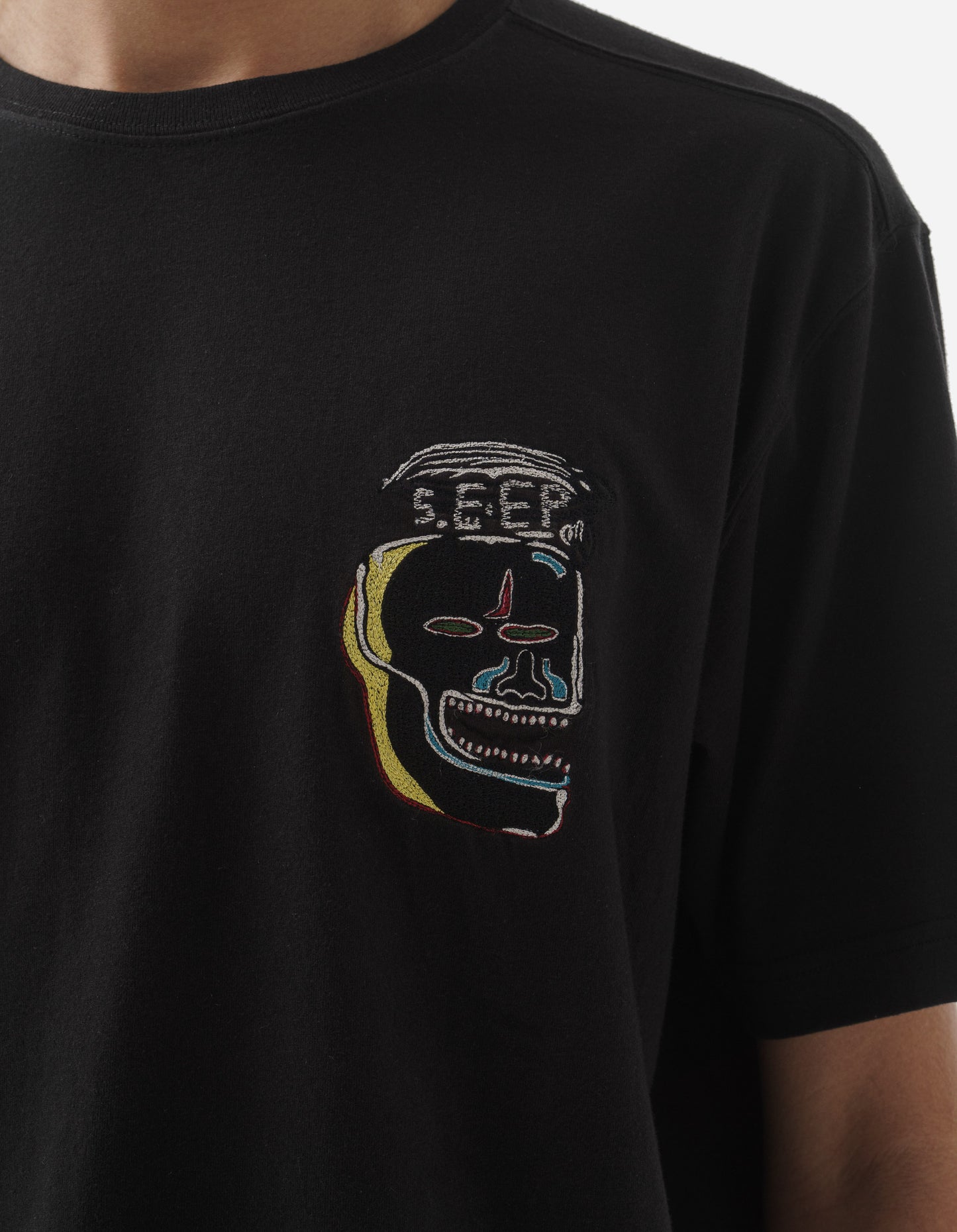 5141 Maha Basquiat 5.EEP T-Shirt Black