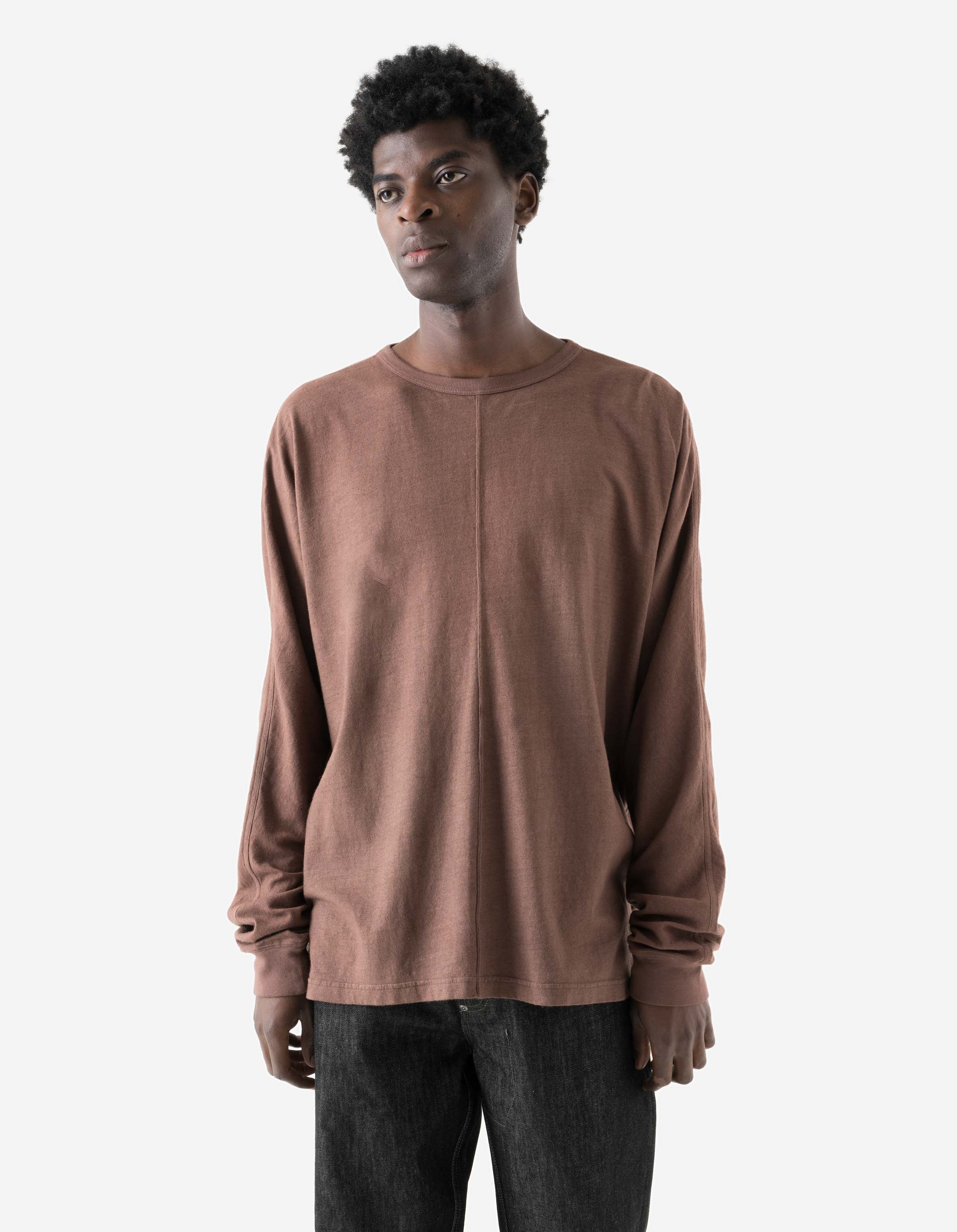 5245 Hemp Cross Oversized L/S T-Shirt Black – Maharishi