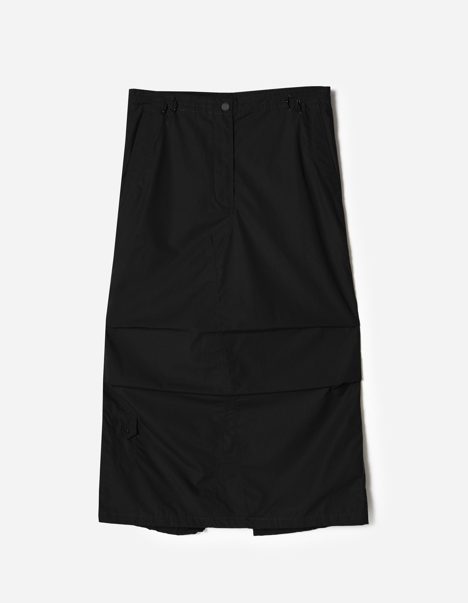 Black skirt on a white background