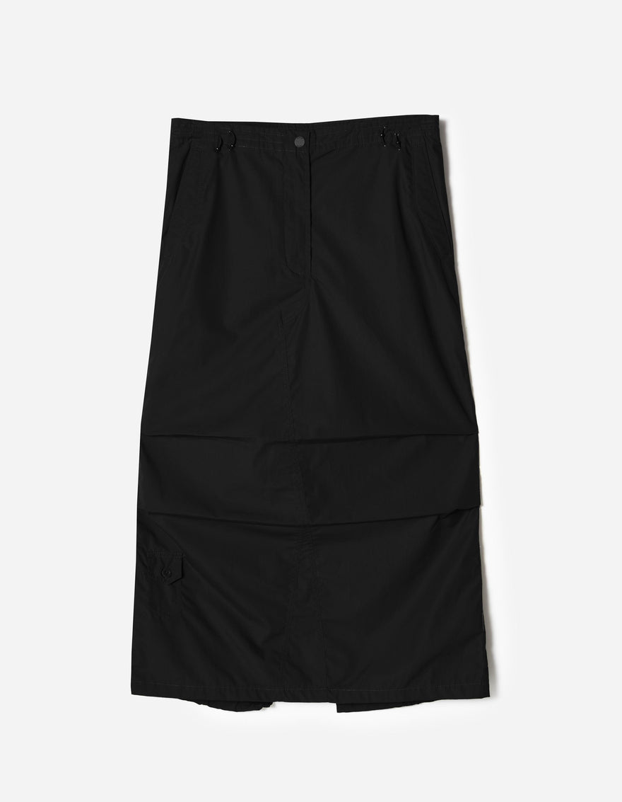Black skirt on a white background