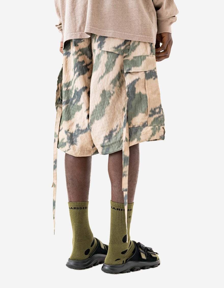 6066 Bonsai Camo Oversized Snoshorts Woodland