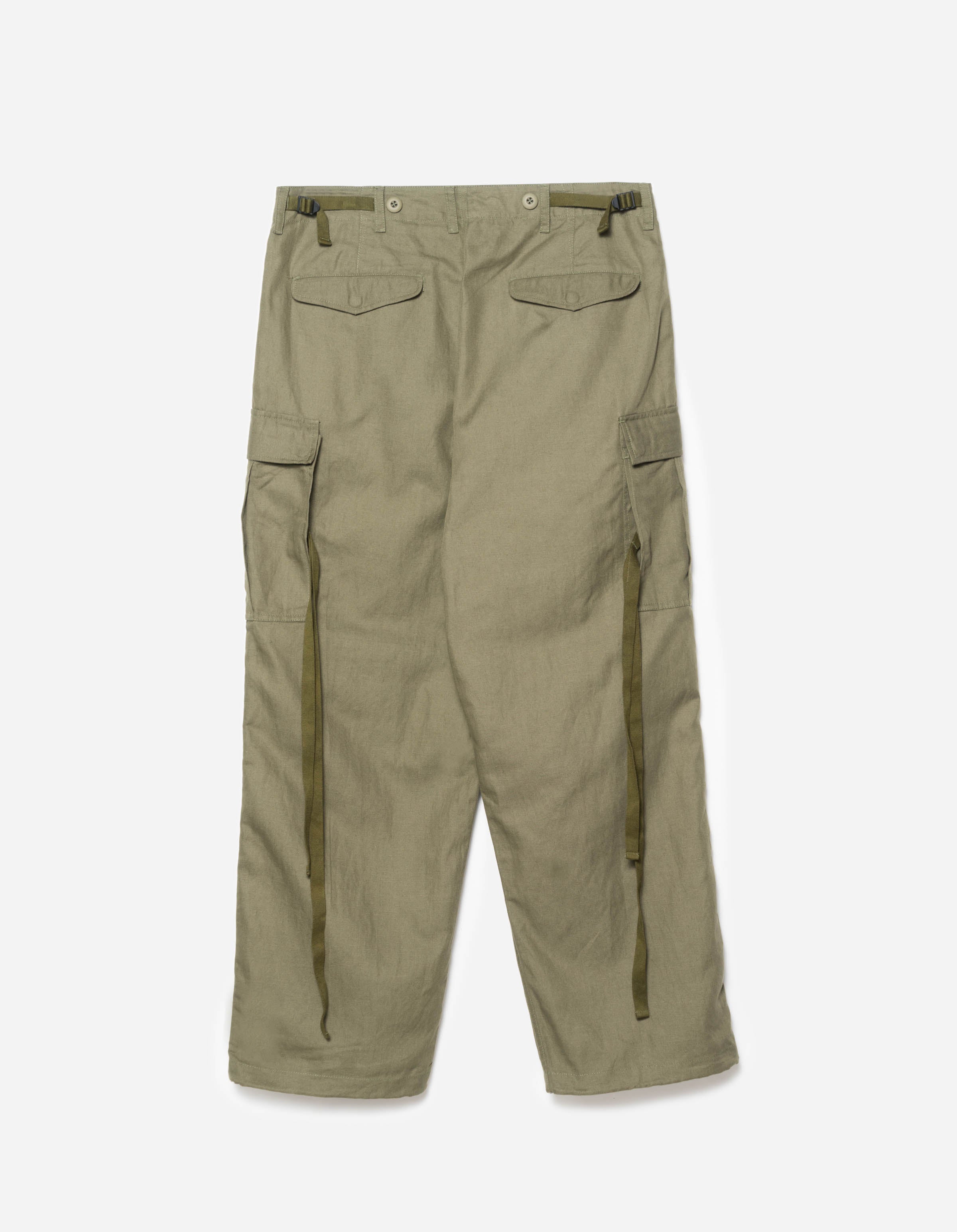 6120 Hemp M65 Cargo Pants Olive – Maharishi