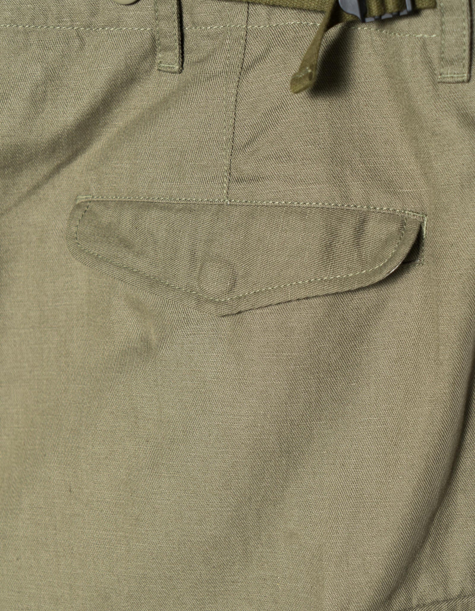 7400 Hemp M65 Cargo Pants Olive OG-107F