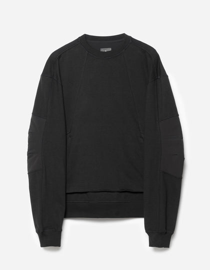 6211 Cordura® Tech Organic Crew Sweat Black