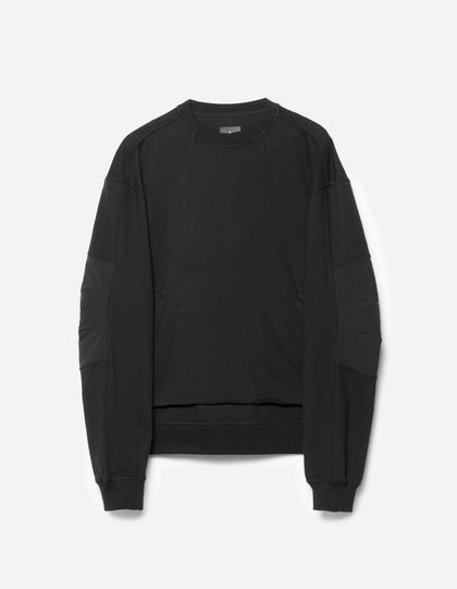 6211 Cordura® Tech Organic Crew Sweat Black