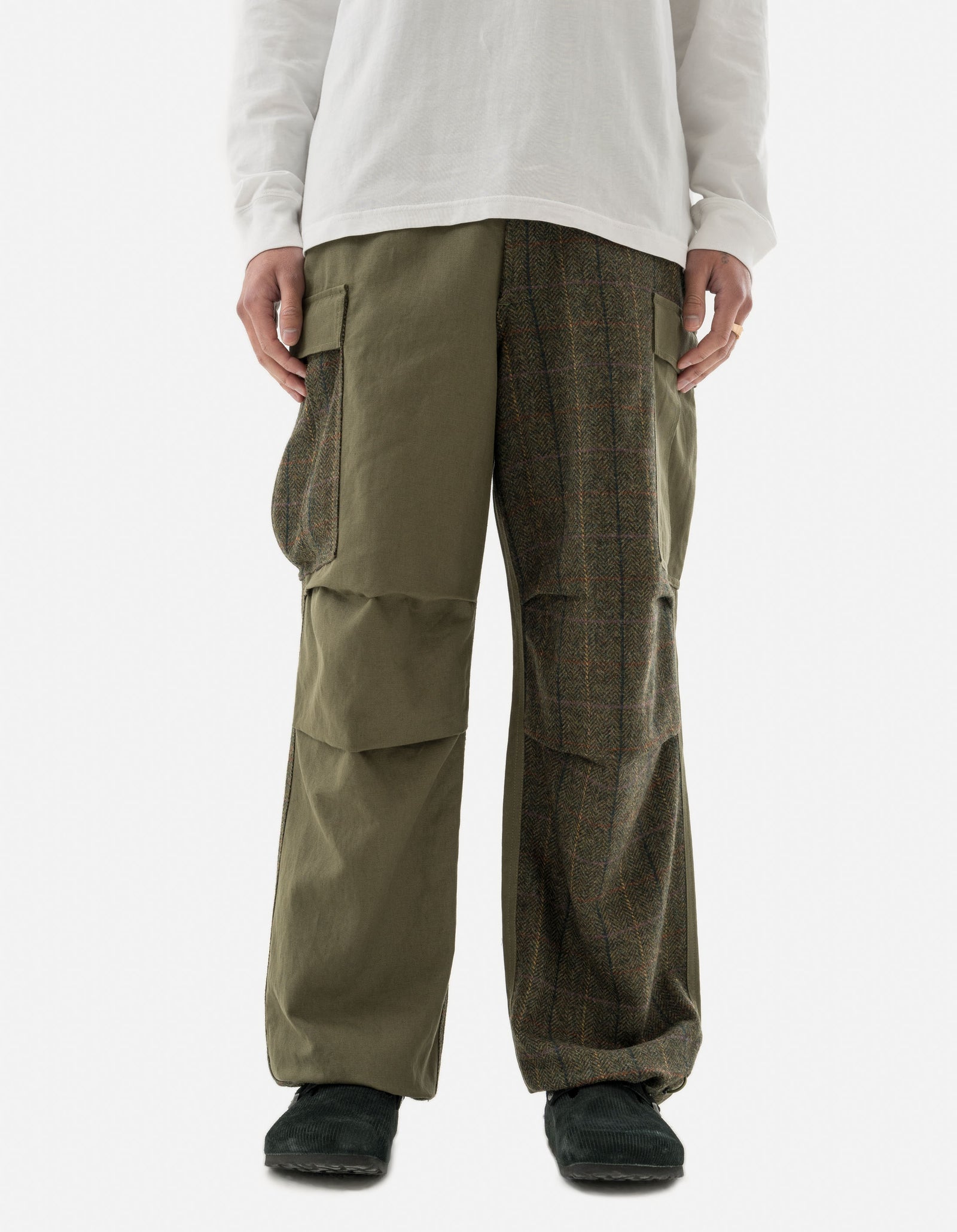 5335 Wool M65 Cargo Pants Olive – Maharishi