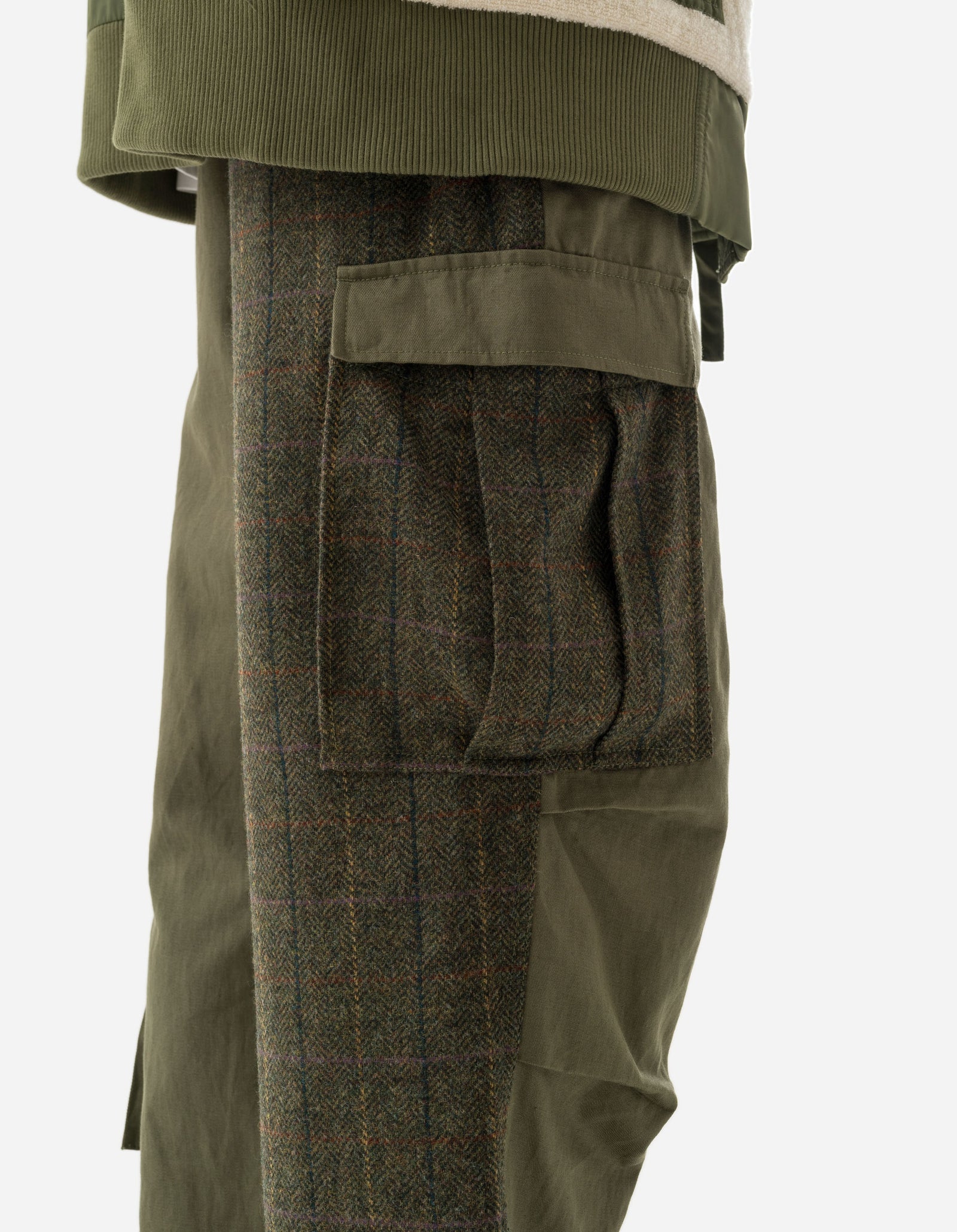 5335 Wool M65 Cargo Pants Olive – Maharishi