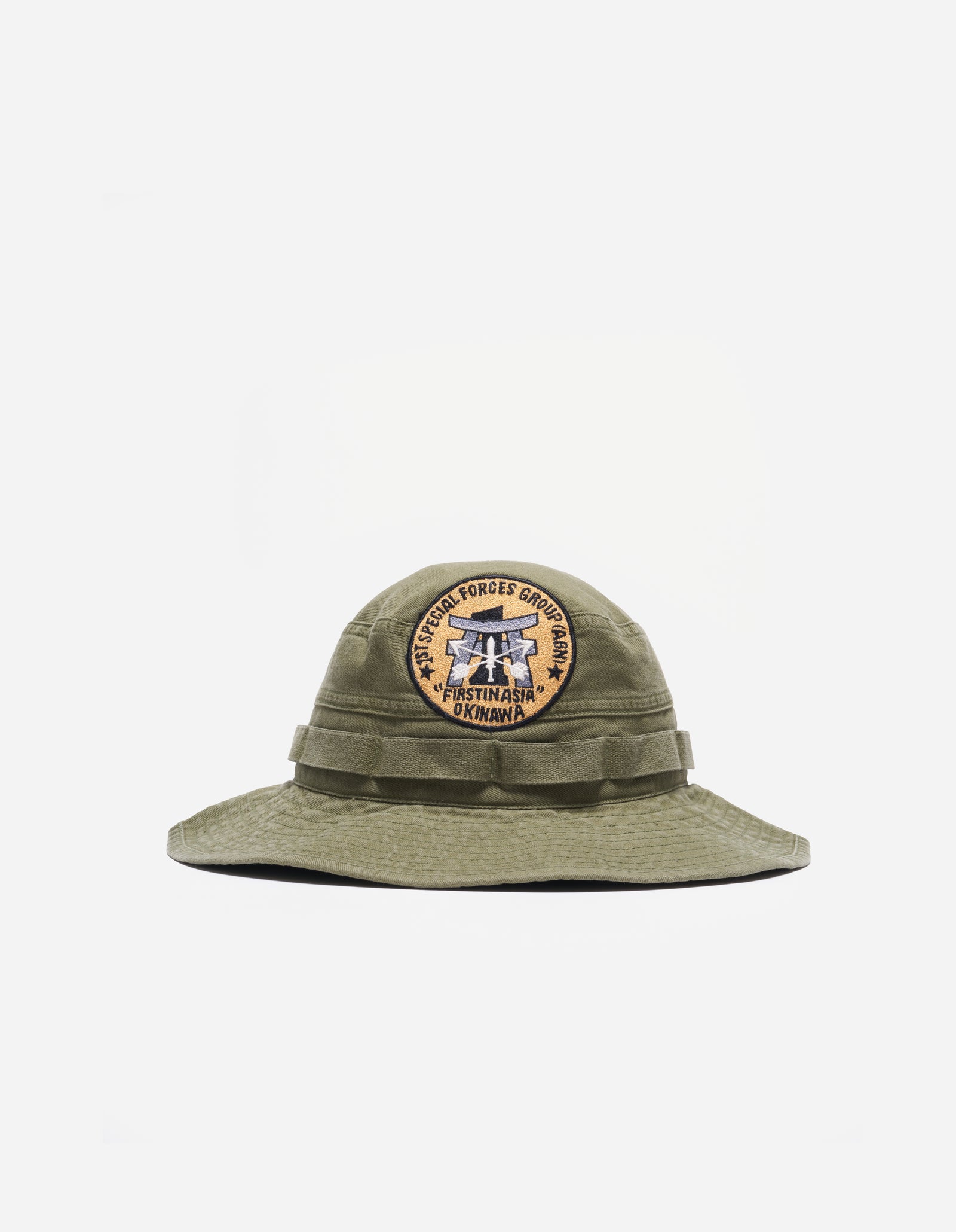 7004 Green Berets Vintage Boonie Hat Olive OG-107F