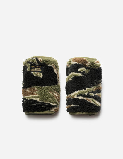 7161 Bonsai Tigerstripe Mittens Mint Gold