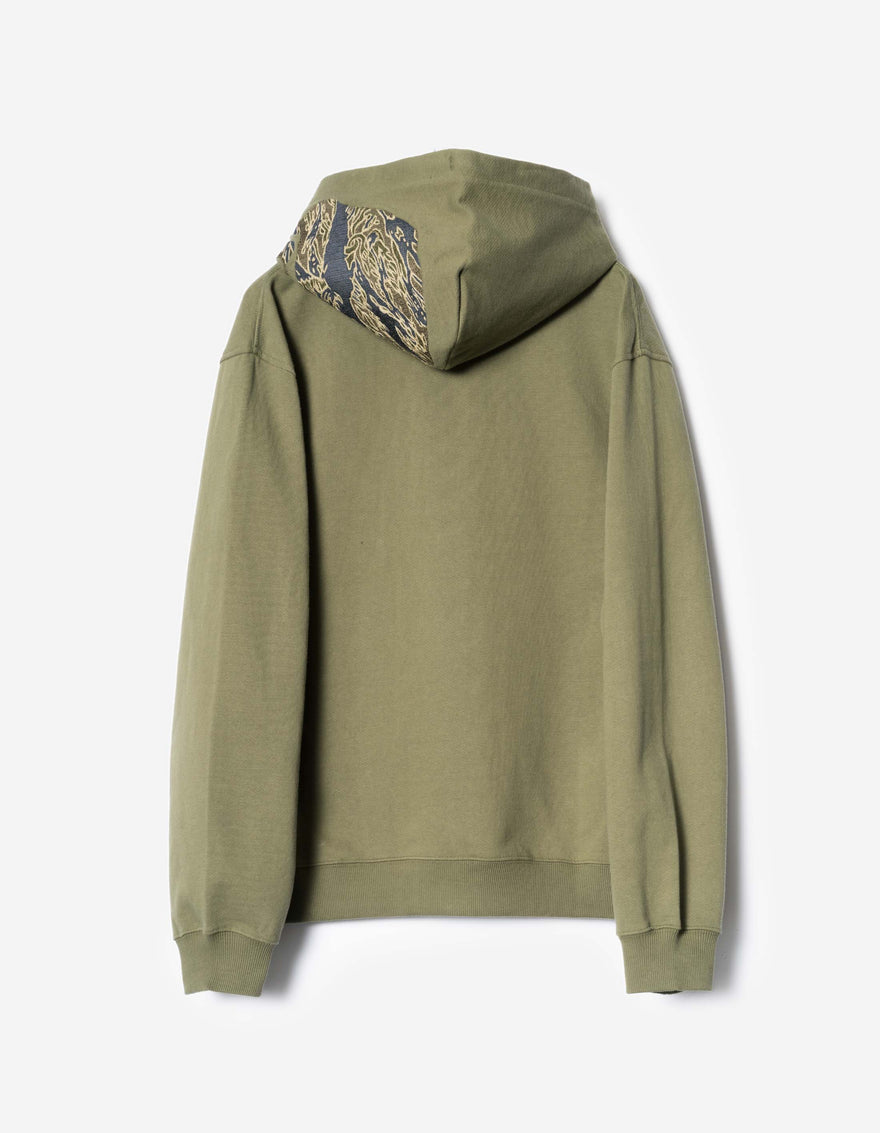 7176 MAHACORP Hooded Sweat Olive