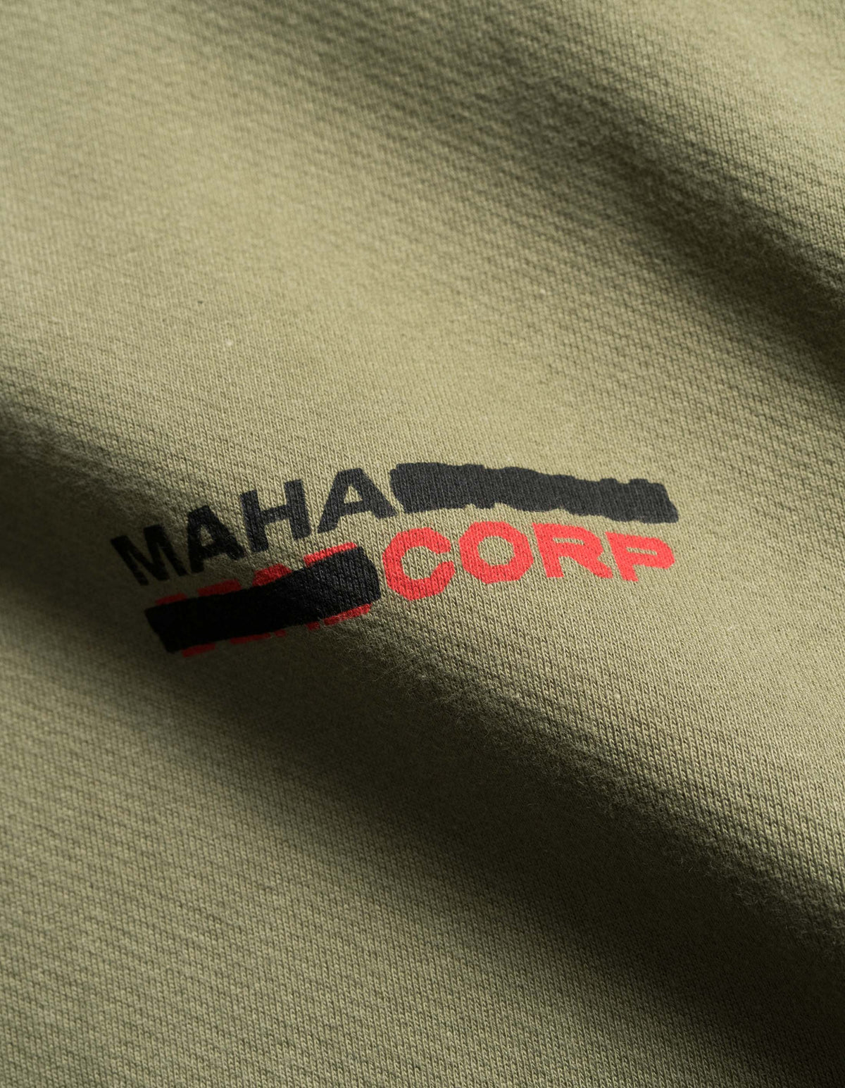 7176 MAHACORP Hooded Sweat Olive
