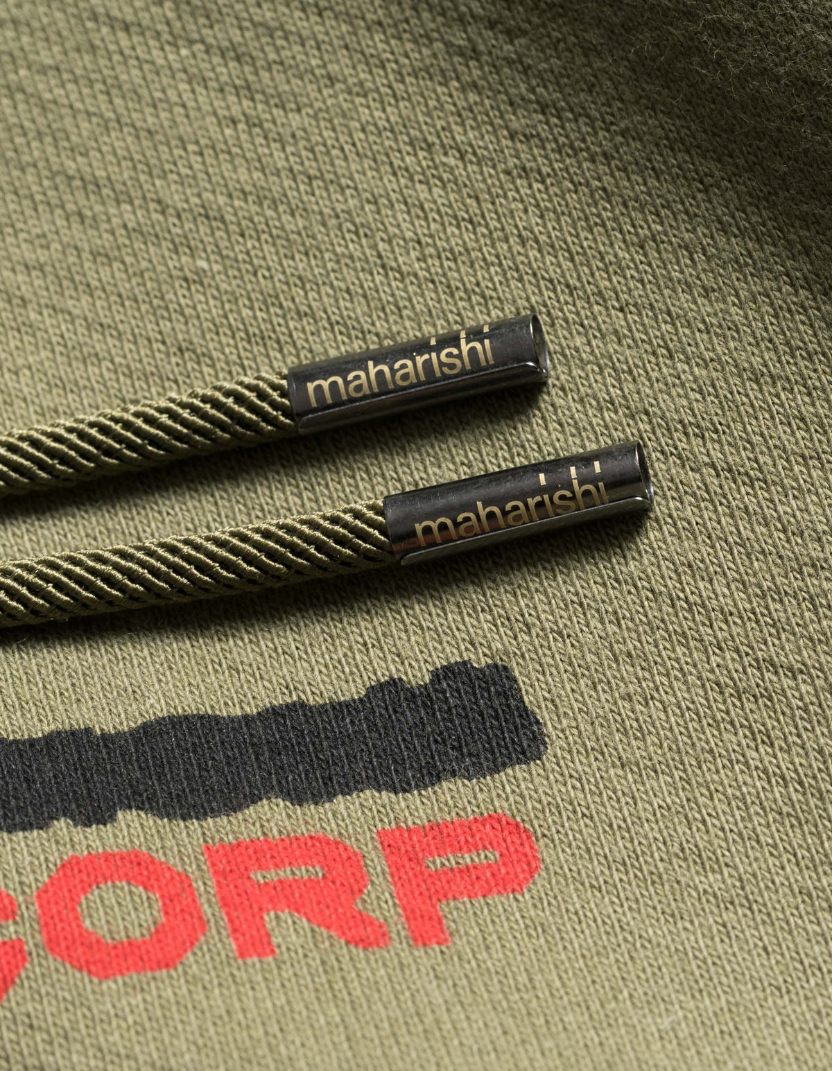 7176 MAHACORP Hooded Sweat Olive
