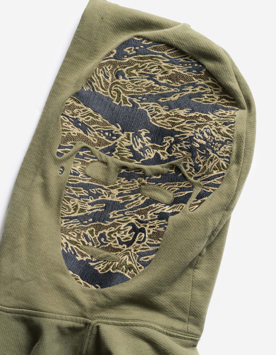 7176 MAHACORP Hooded Sweat Olive