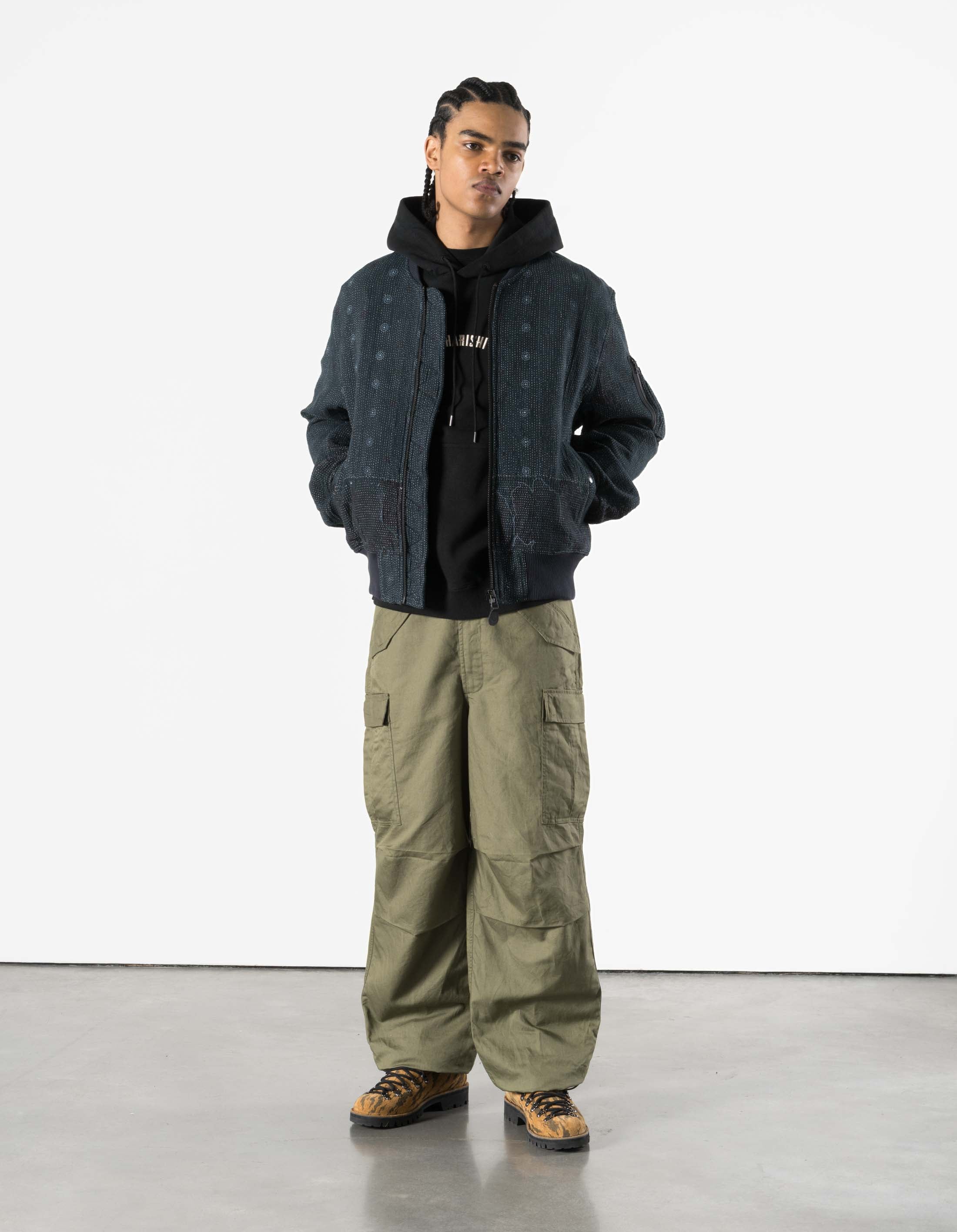7178 Upcycled MA-1 Jacket Vintage Navy – Maharishi