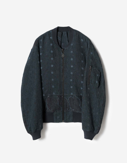 7178 Upcycled MA-1 Jacket Vintage Navy