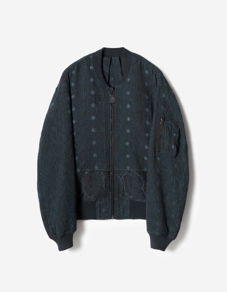 7178 Upcycled MA-1 Jacket Vintage Navy – Maharishi
