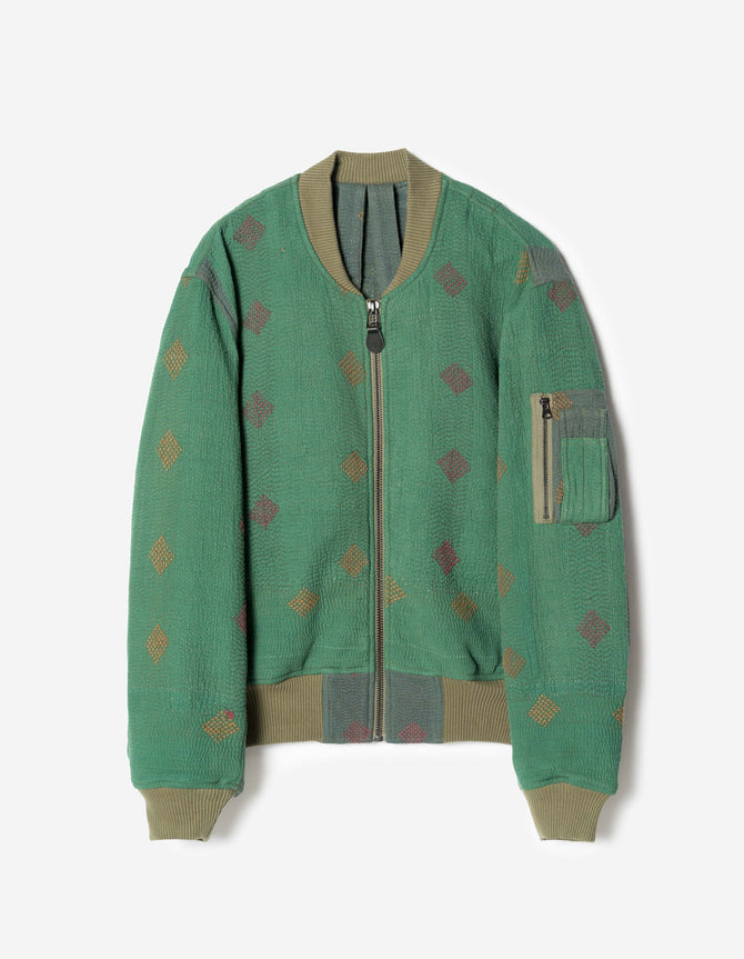 7178 Upcycled MA1 Jacket Olive