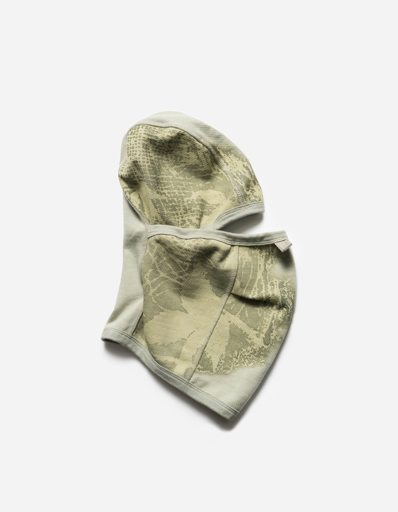7184 Shadow Print Barboute Balaclava Sage