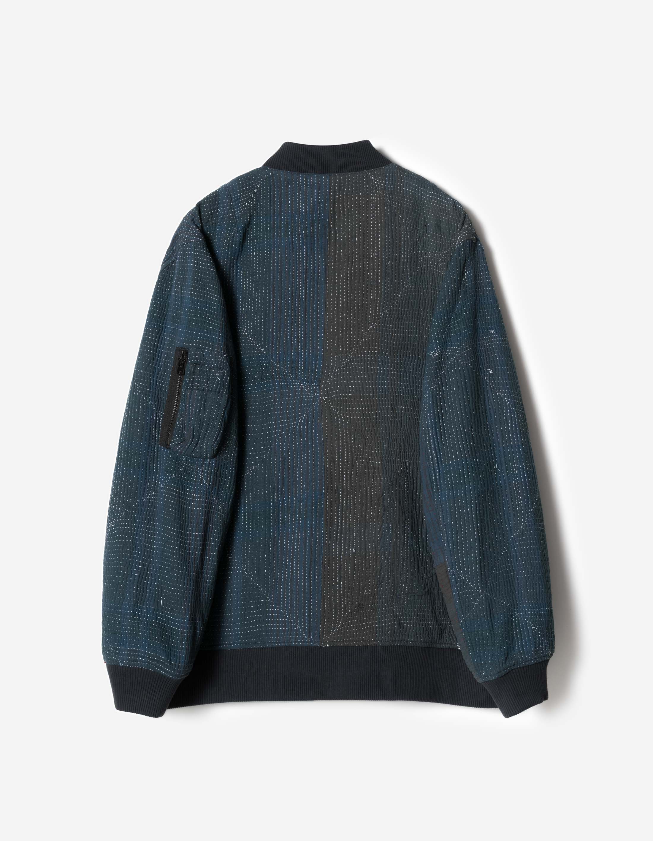 7186 Upcycled MA-1 Kimono Navy – Maharishi