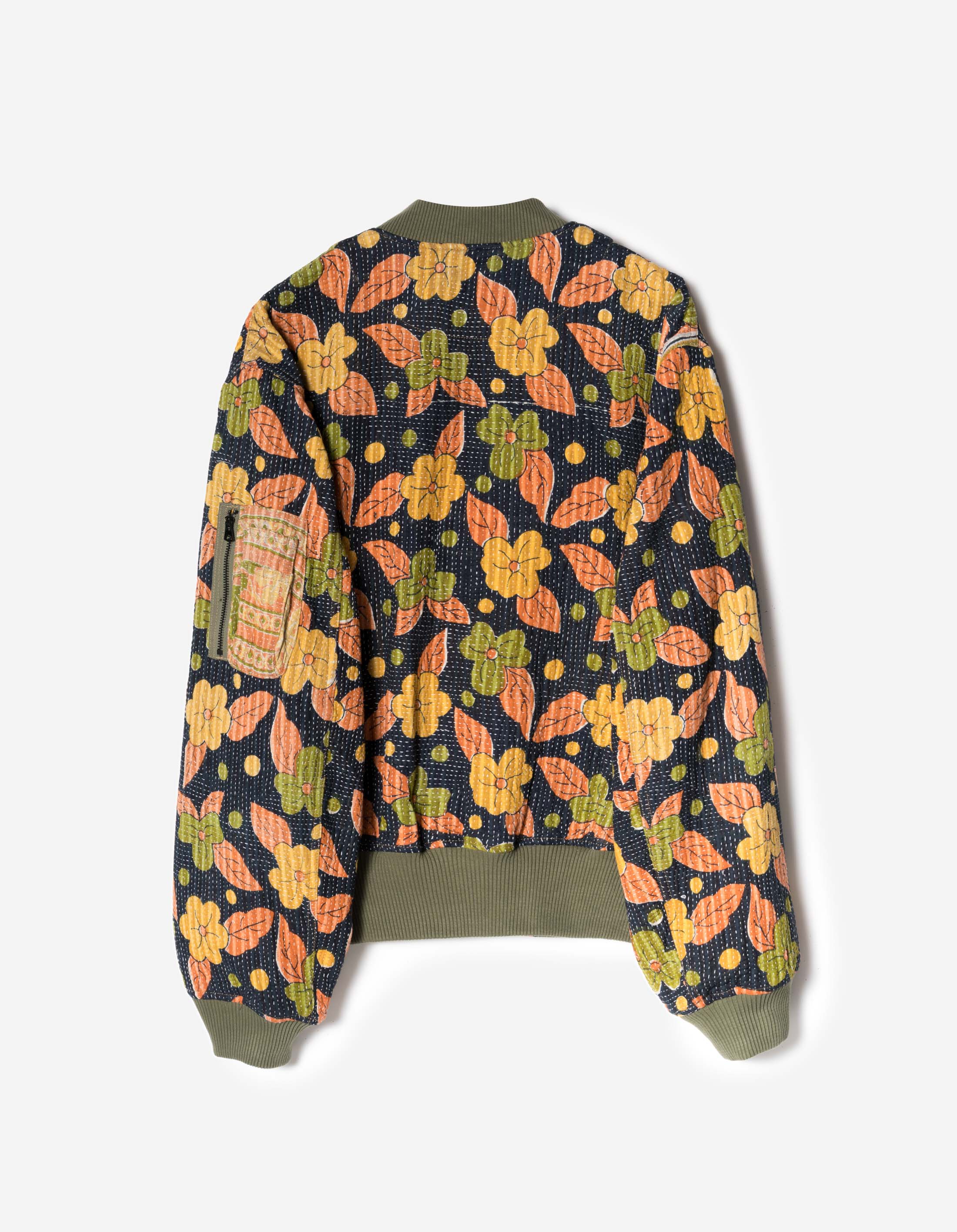 7178 Upcycled MA1 Jacket Olive – Maharishi