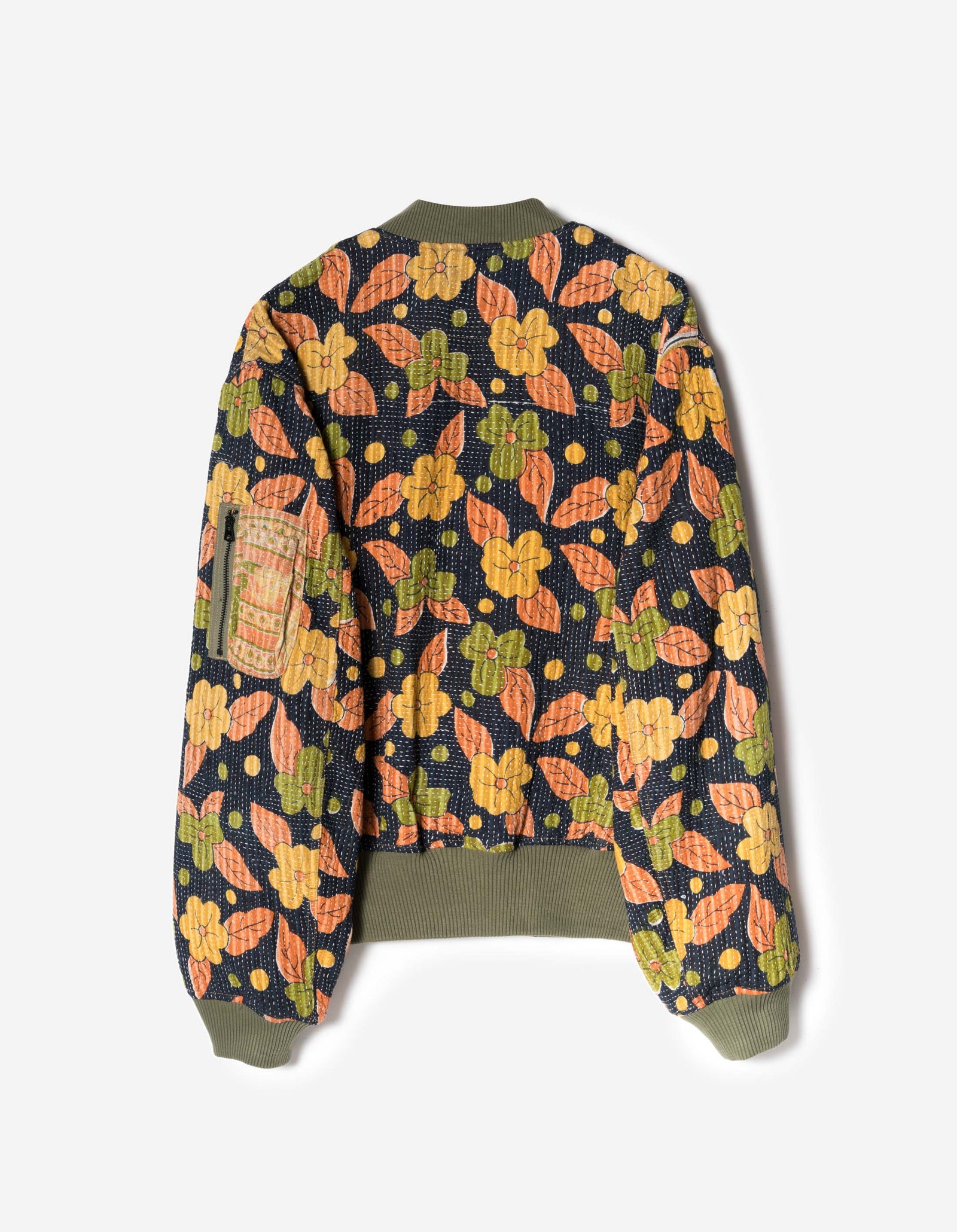 7190 Upcycled MA1 Jacket Multi Z
