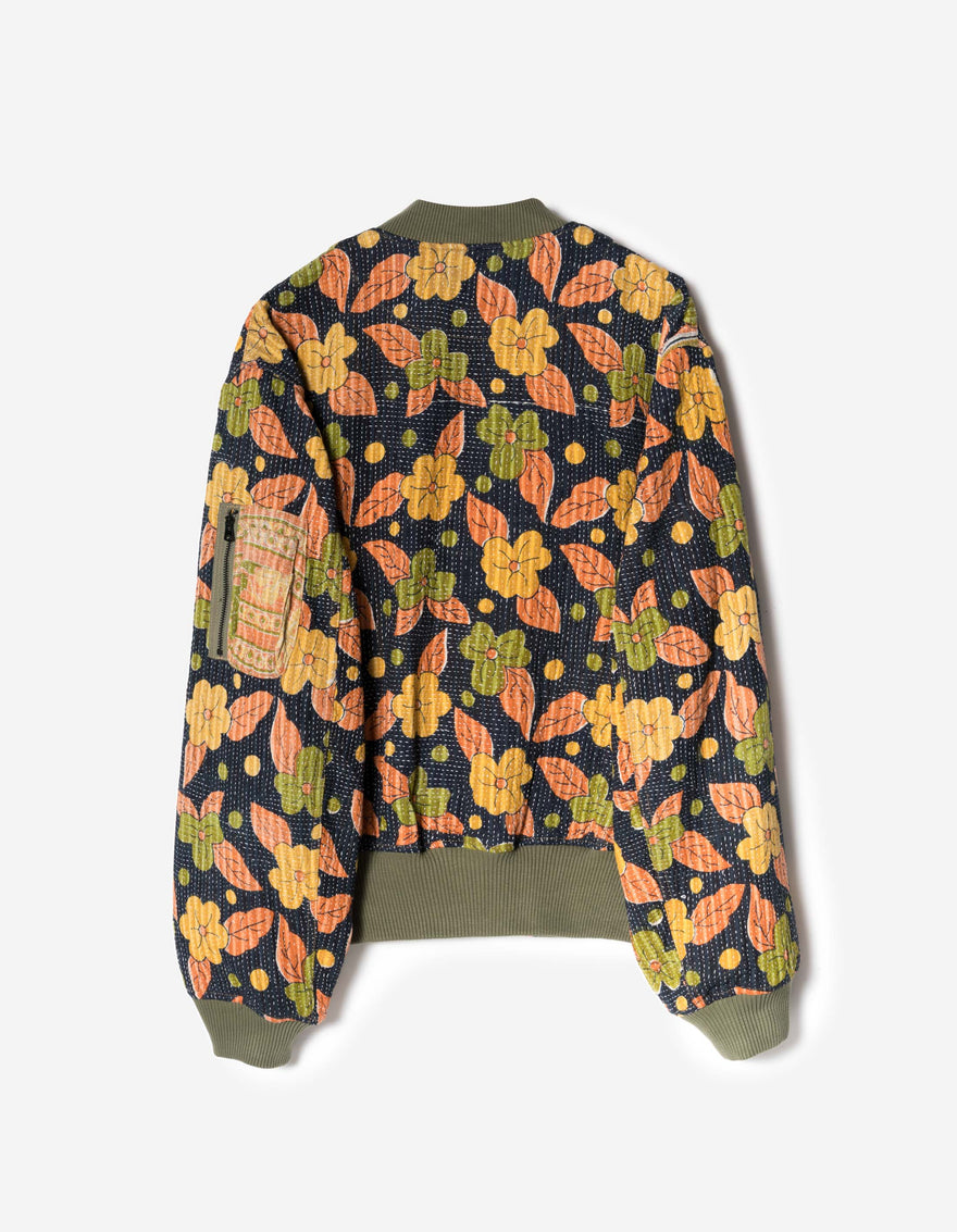 7190 Upcycled MA1 Jacket Multi Z
