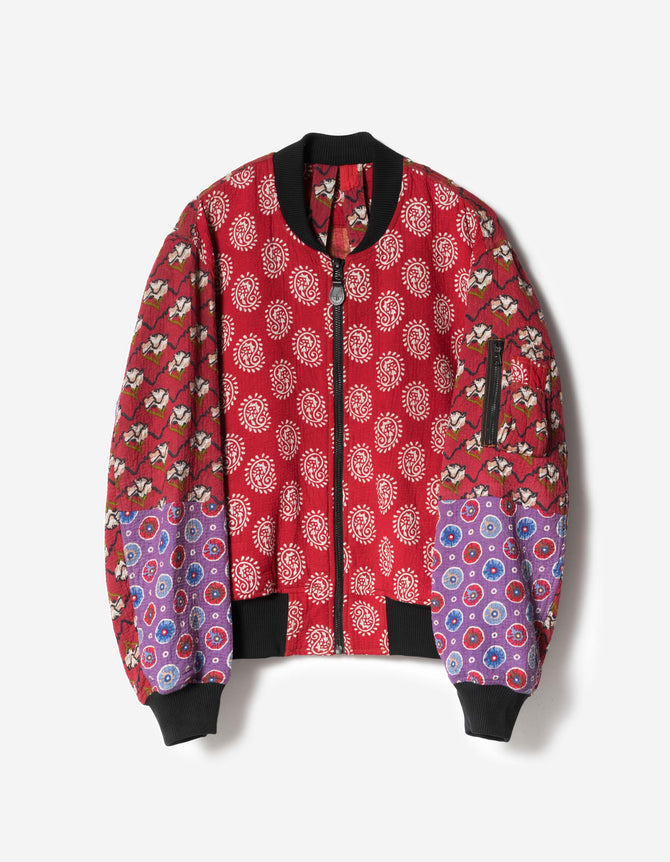 7190 Upcycled MA1 Jacket Multi AA