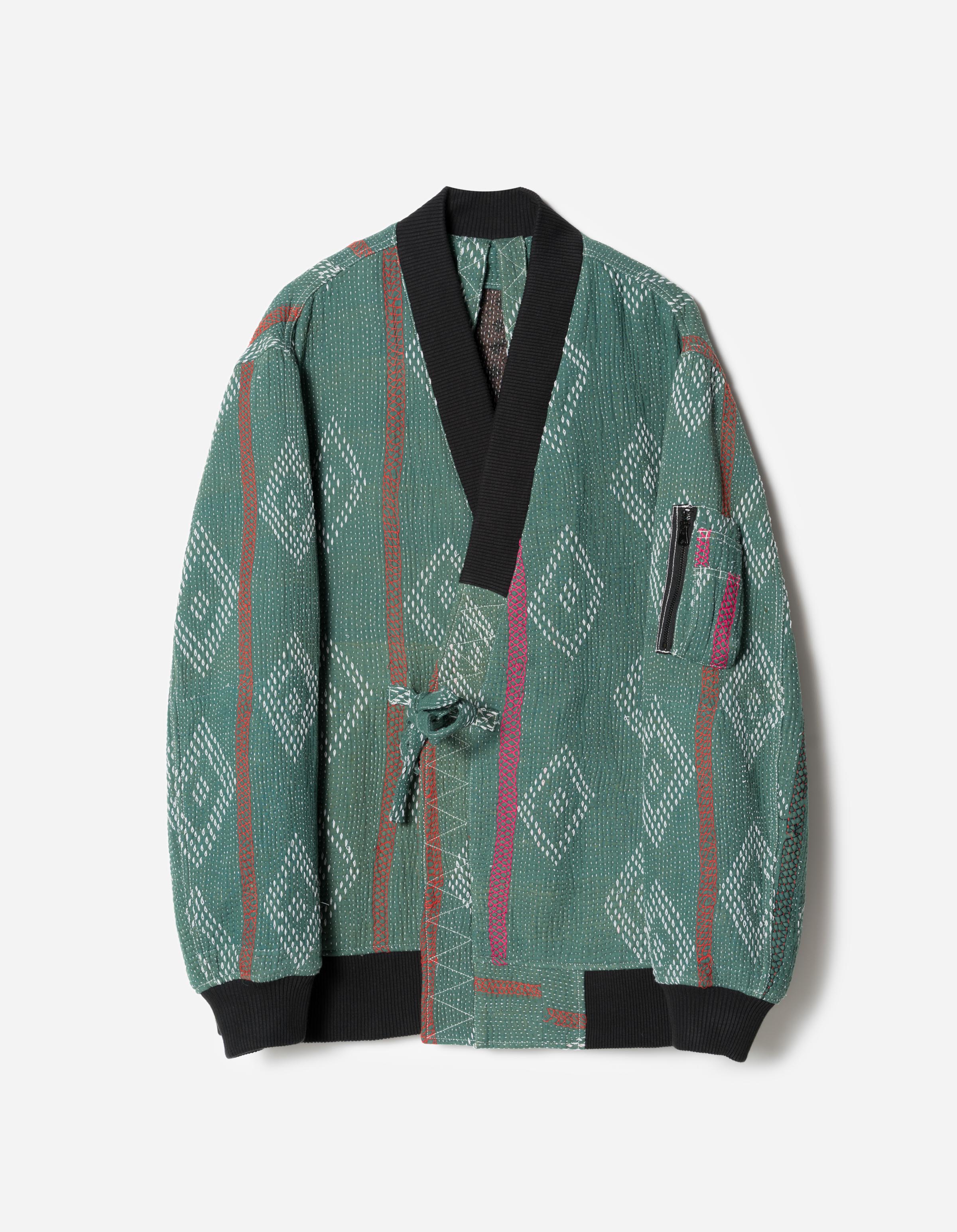 7191 Upcycled MA1 Kimono Multi – Maharishi