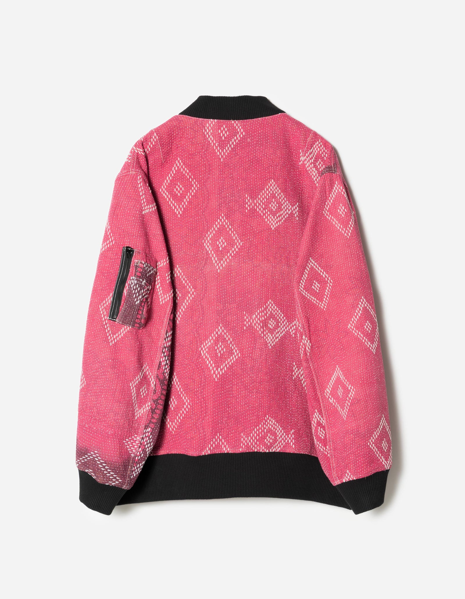 7191 Upcycled MA1 Kimono Multi