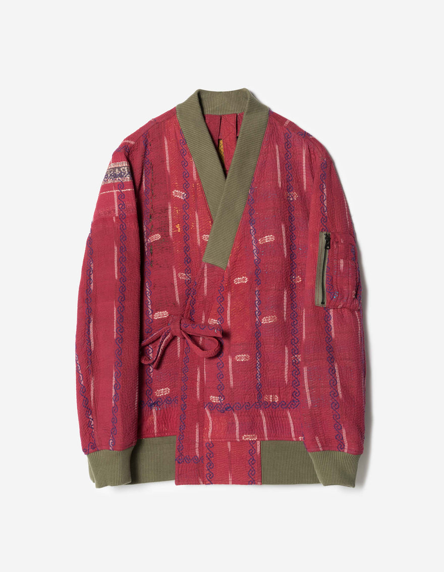 7191 Upcycled MA1 Kimono Multi AN
