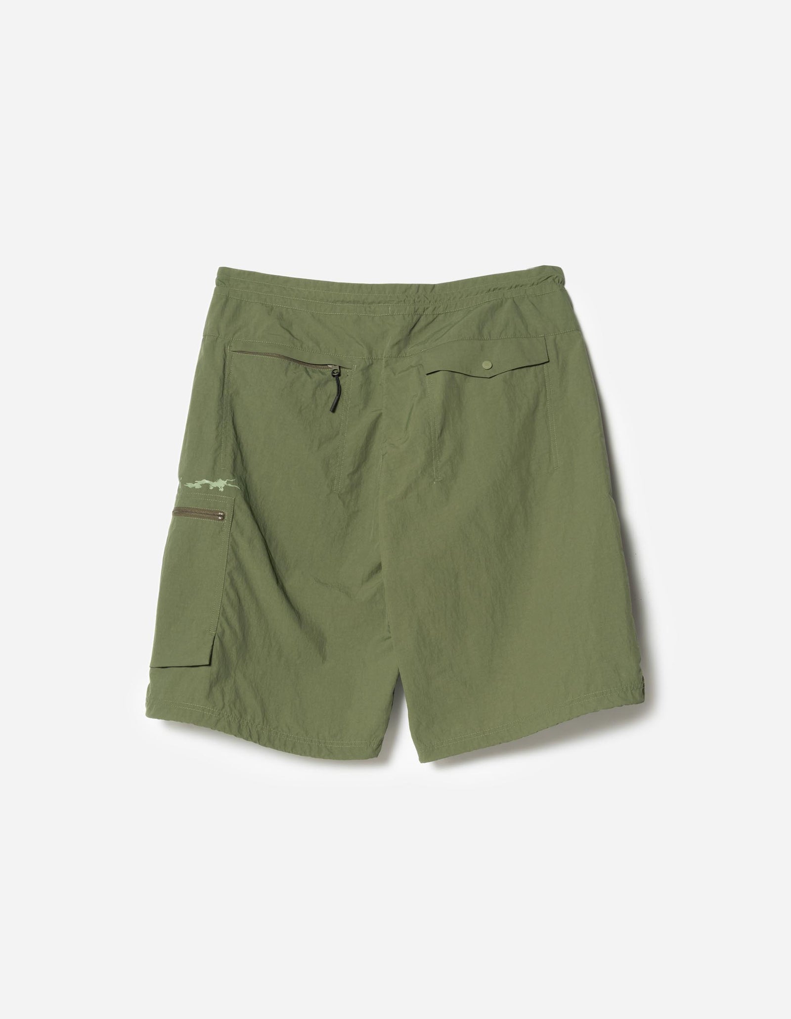 7205 Tech Hakama Shorts Olive