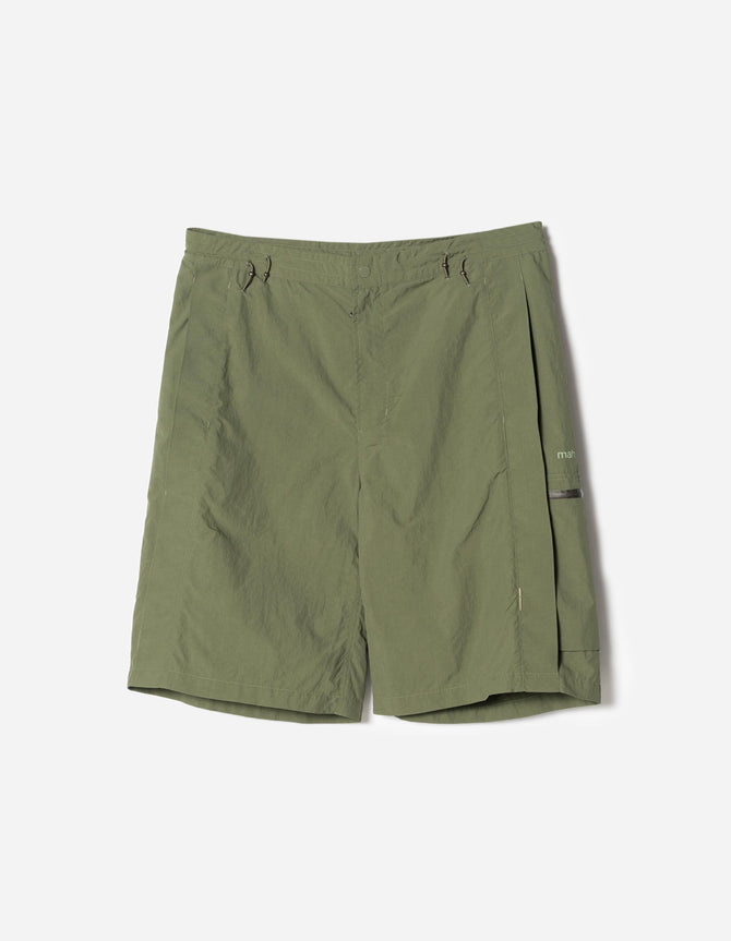 7205 Tech Hakama Shorts Olive