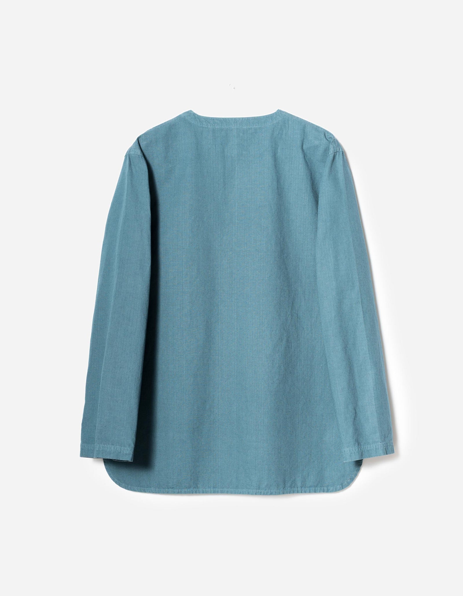 7216 Hemp Ripstop Kurta Shirt Airforce Blue