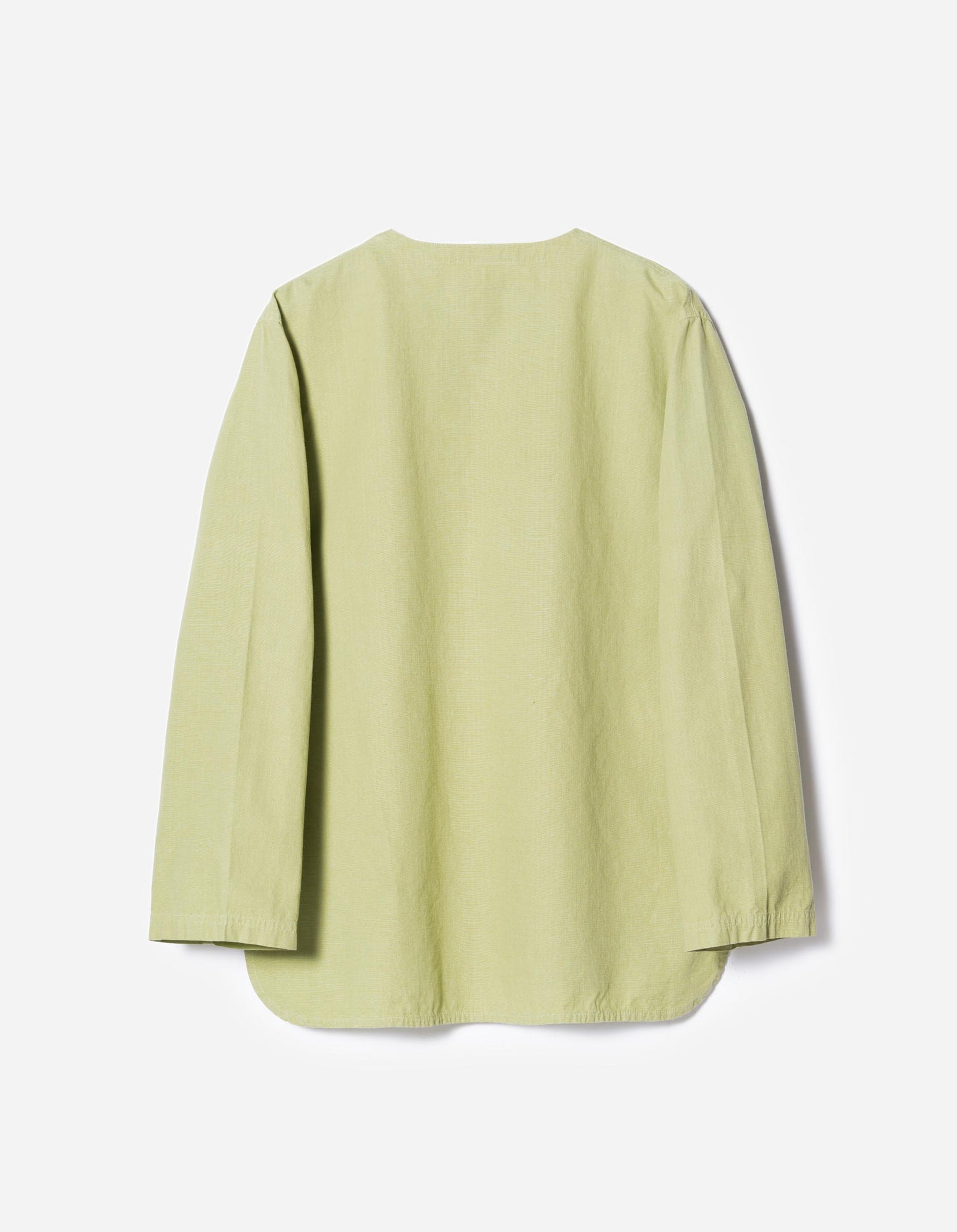 7216 Hemp Ripstop Kurta Shirt Moss Green