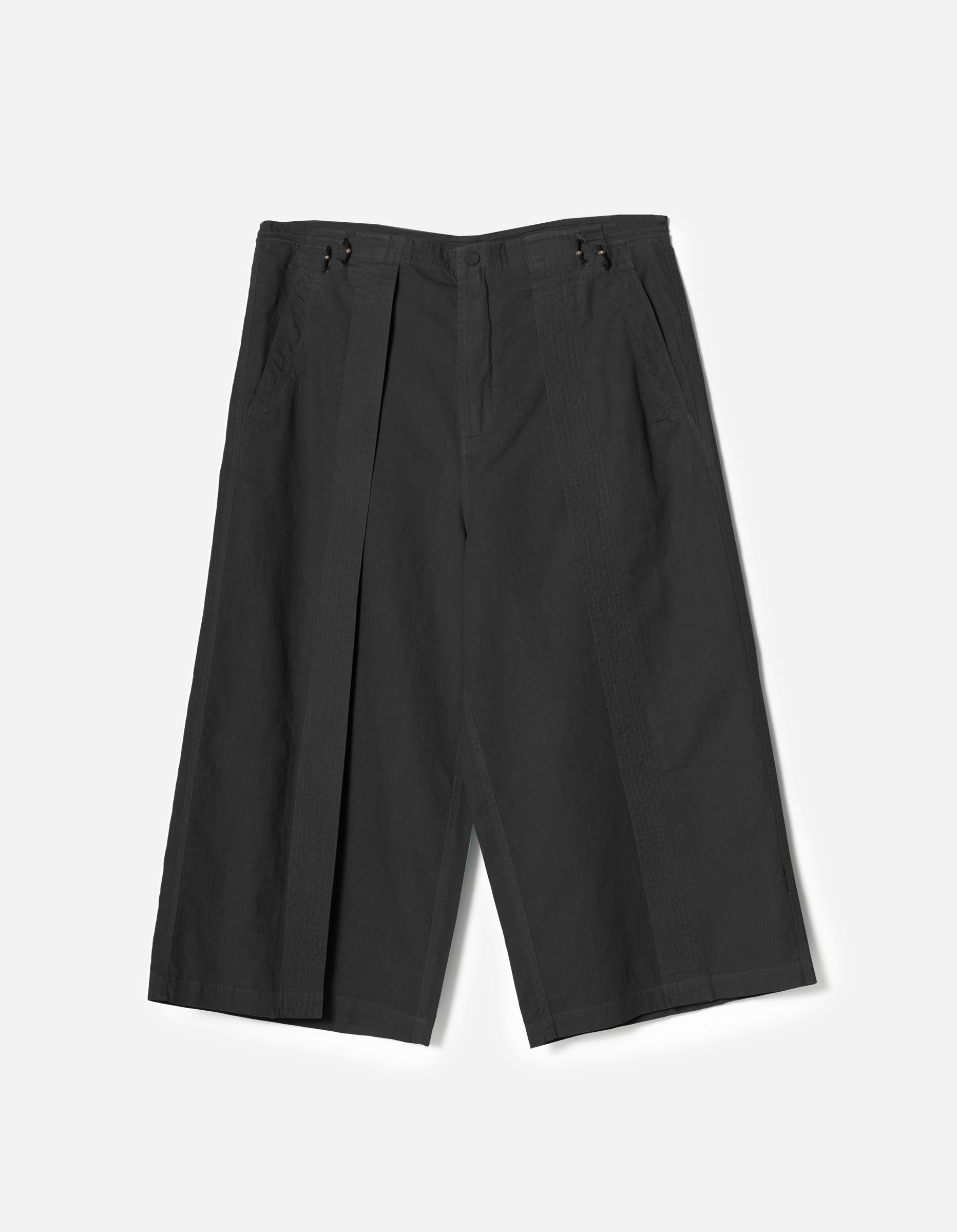 7398 WR Asym Cargo Hakama Pants Black – Maharishi