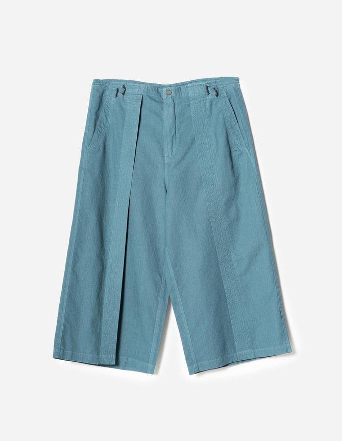 7217 Cropped Hakama Pants Airforce Blue