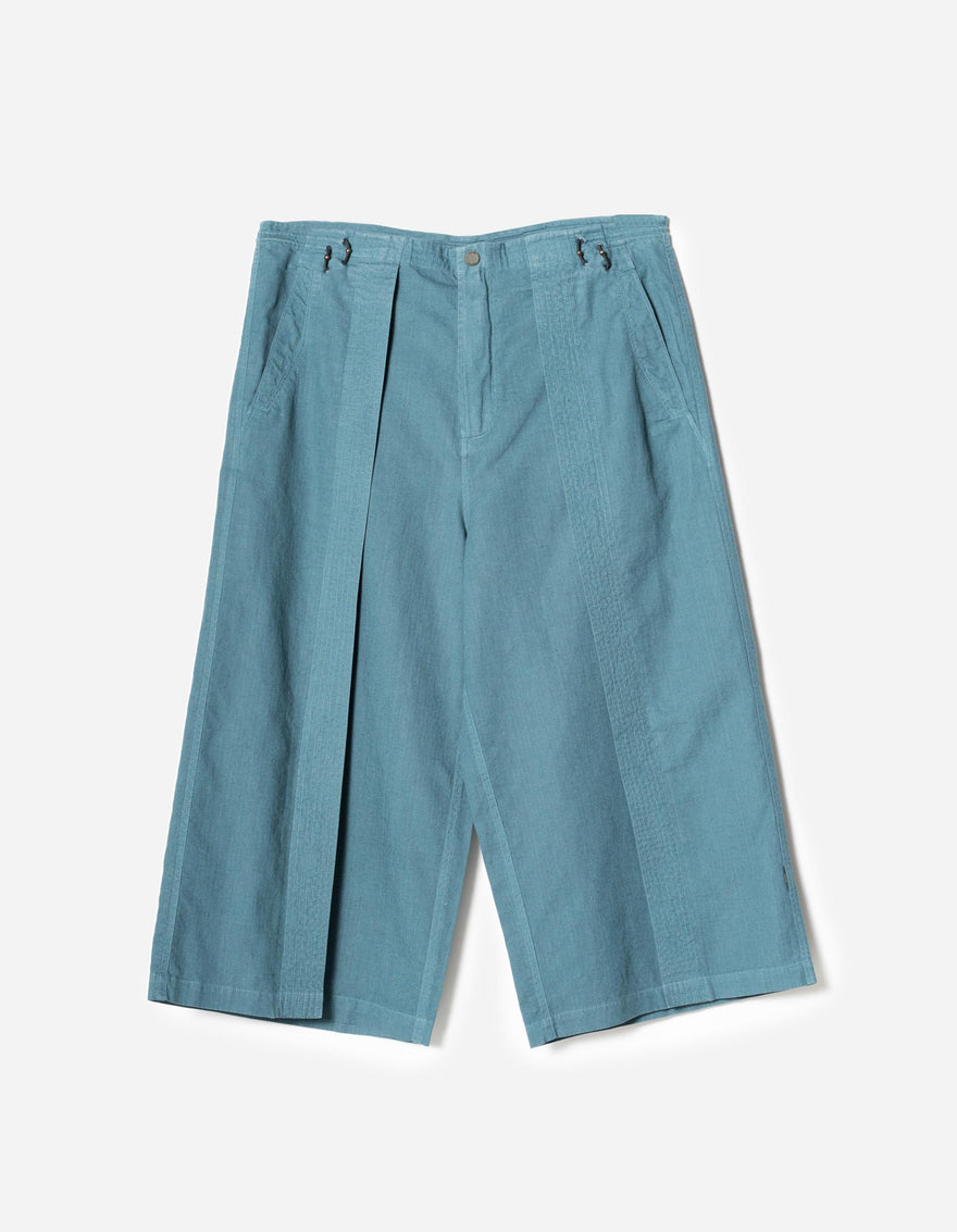 7217 Cropped Hakama Pants Airforce Blue
