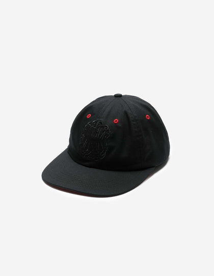 7241 Maharishi Paper Cut 6 Panel Cap Black