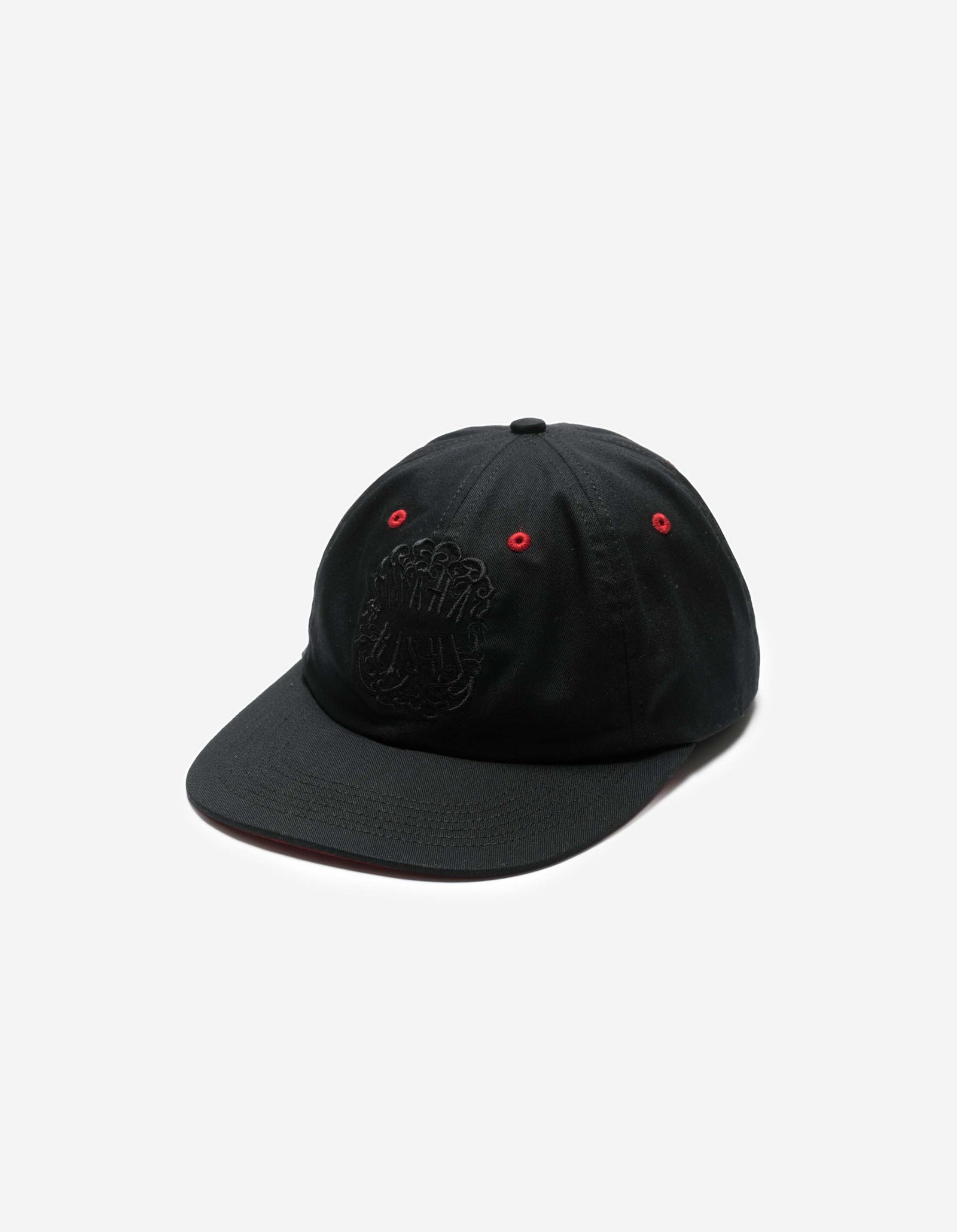 7241 Maharishi Paper Cut 6 Panel Cap Black