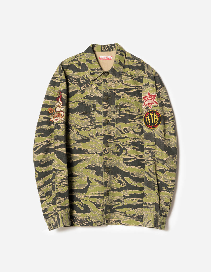 7247 Green Berets Advisors Shirt John Wayne Colourway