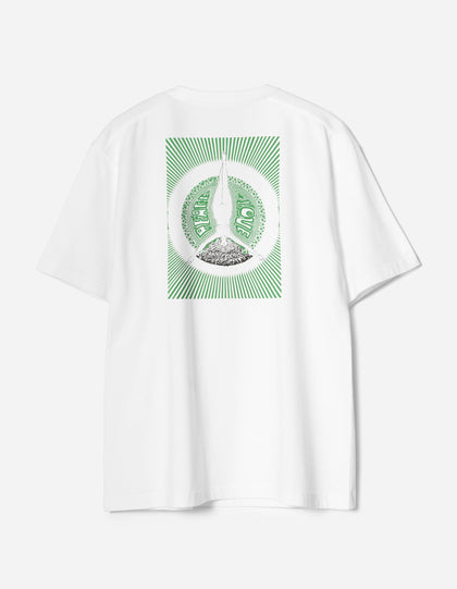7261 Peace & Love Press S/S T-shirt White