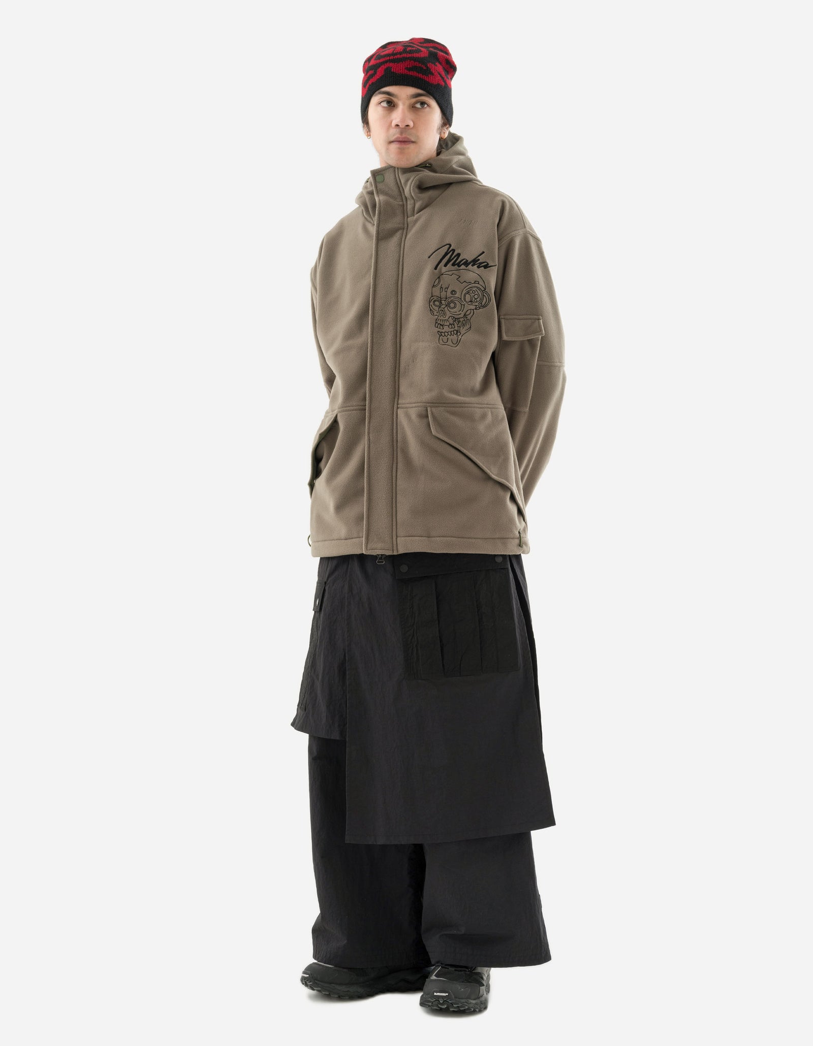99AW すてき MAHARISHI Fleece Reversible Coat