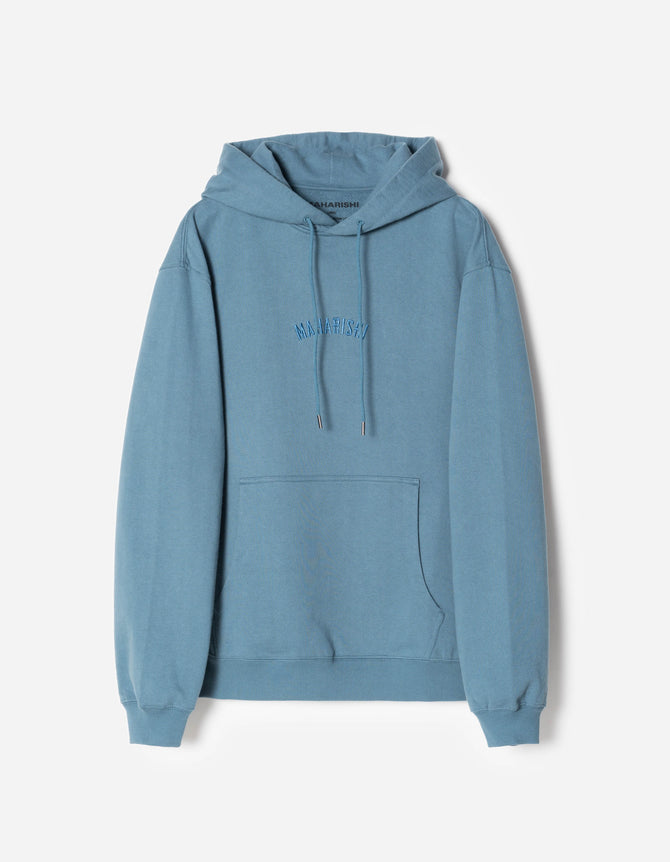 7287 Maharishi Organic Hooded Sweat Airforce Blue