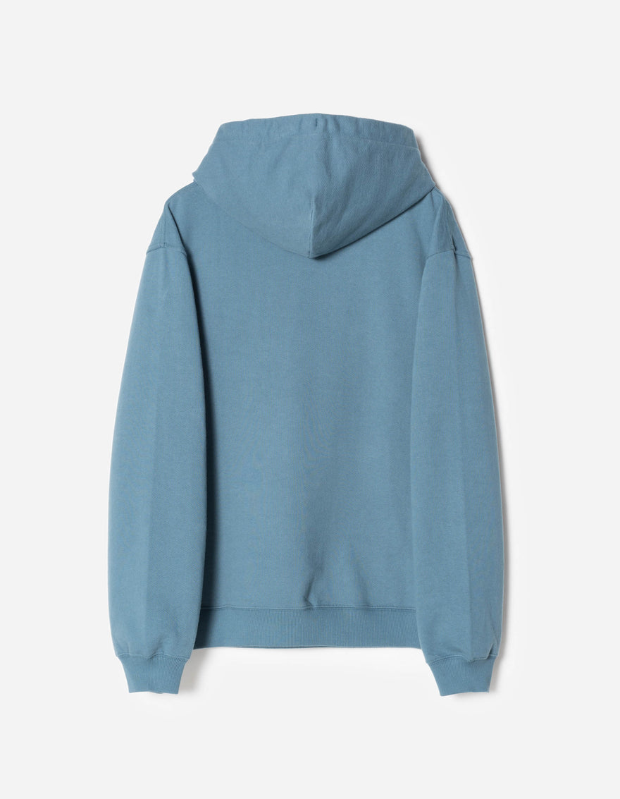 7287 Maharishi Organic Hooded Sweat Airforce Blue