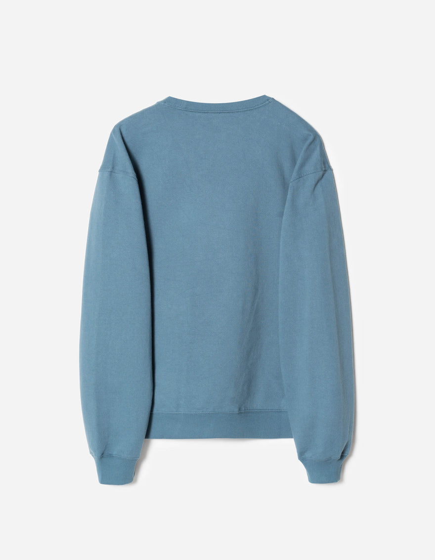 7288 Maharishi Organic Crew Sweat Airforce Blue