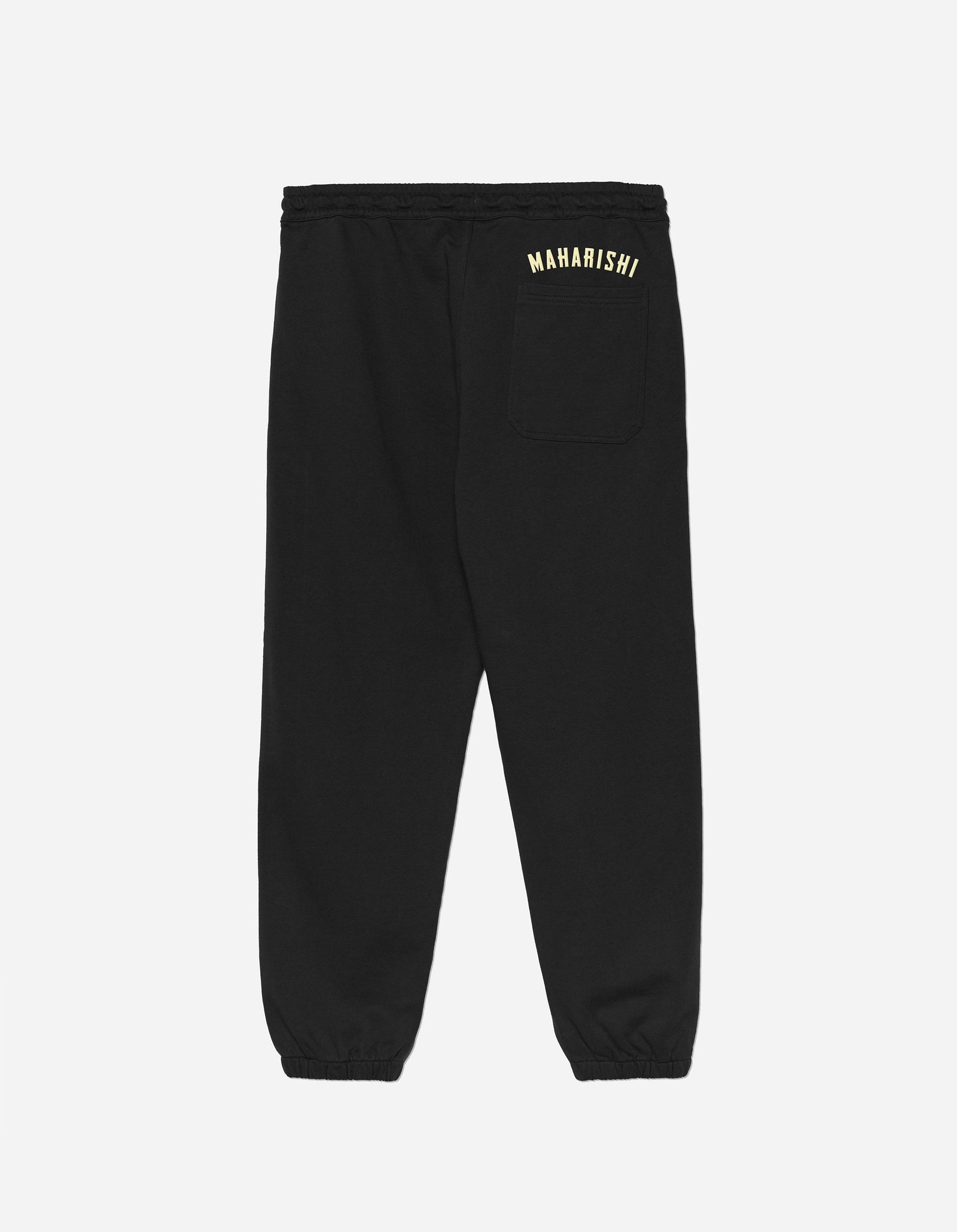 7289 Maharishi Organic Sweatpants Black