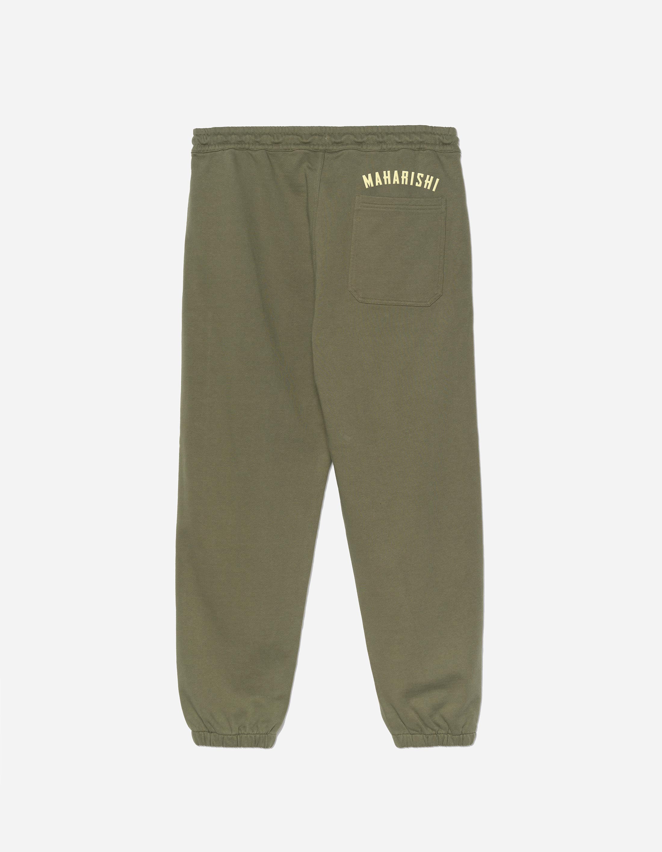 5305 Asym Track Pants Olive OG-107F – Maharishi