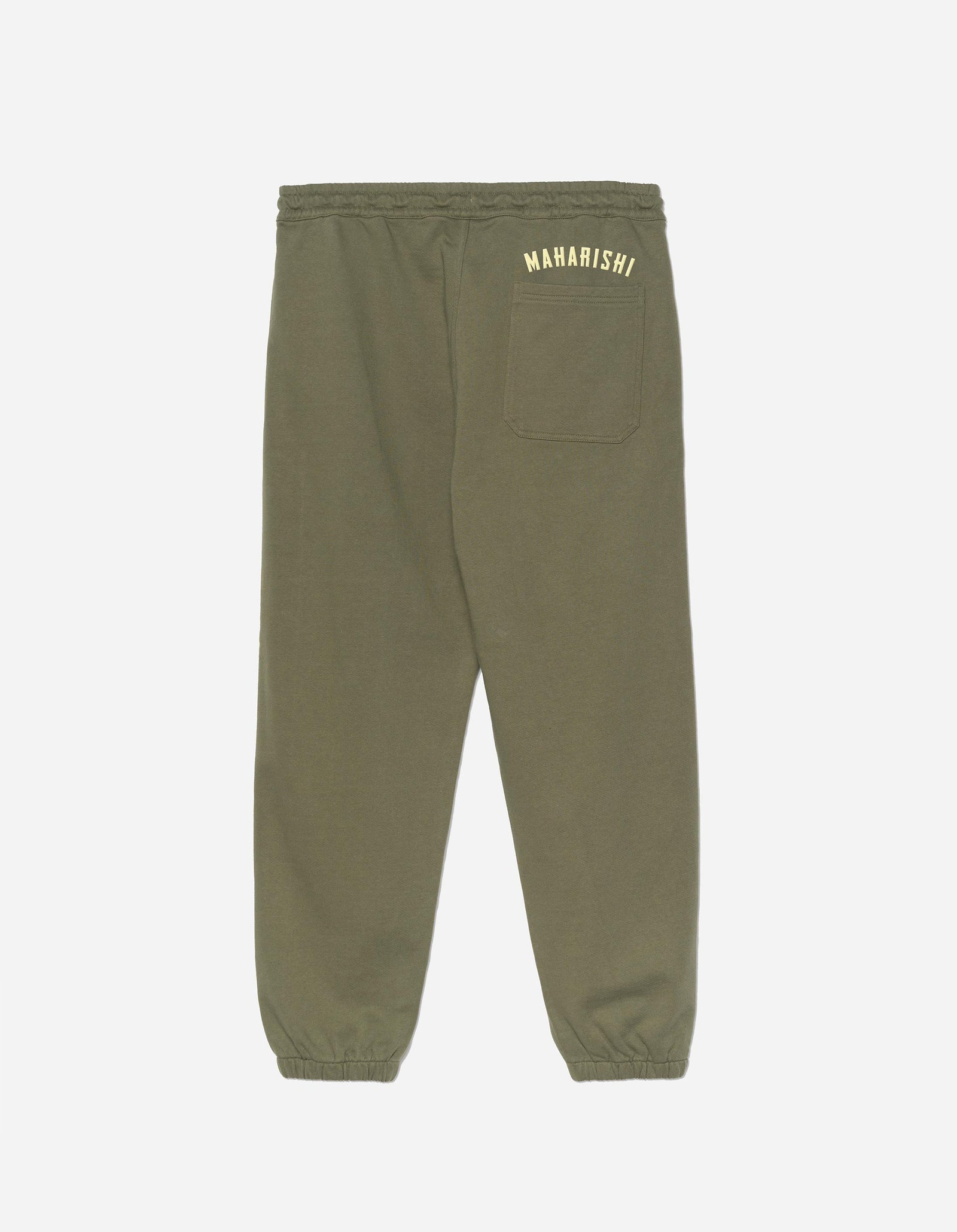 7289 Maharishi Organic Sweatpants Olive OG-107F
