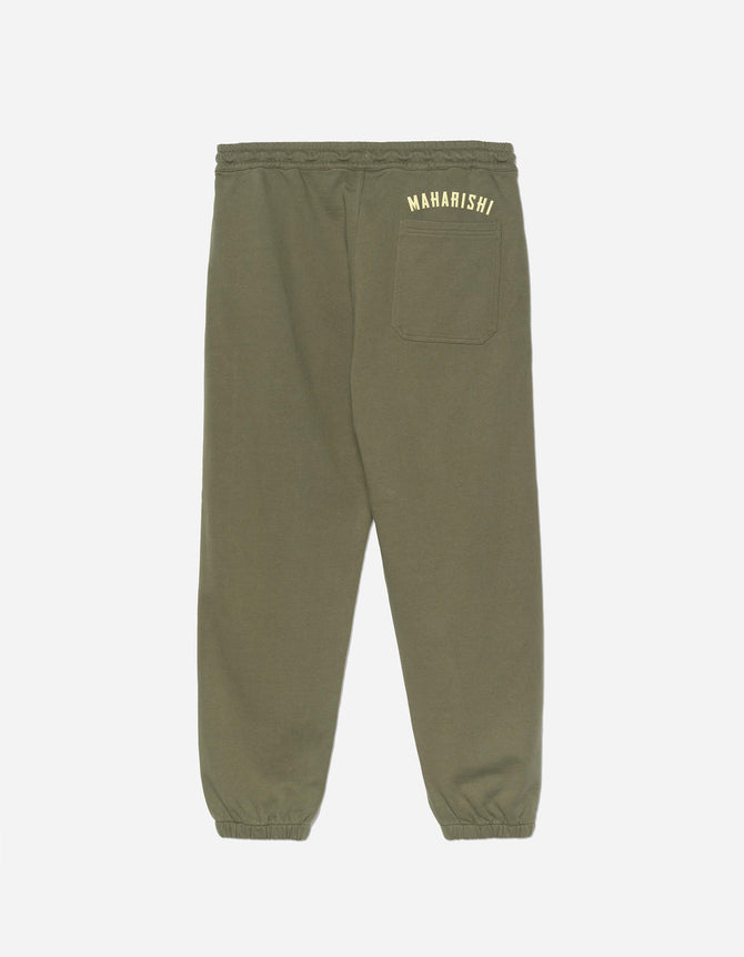 7289 Maharishi Organic Sweatpants Olive OG-107F
